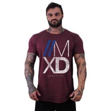 Imagem de Camiseta Longline MXD Conceito Estampada Academia Treino Fit-Masculino