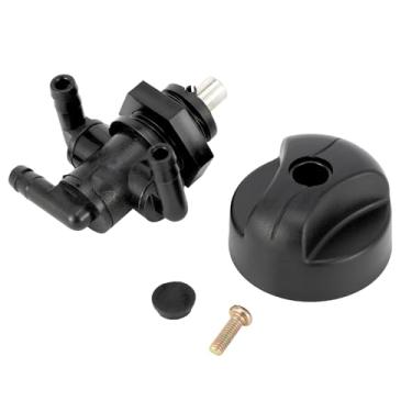 Imagem de Wacece Válvula de tanque de combustível ATV Petcock 3 Way & Knob Nut para Sportsman 335 400 500 600 700 Twin Magnum Trail Boss 325 330 500, 7052161 5432559