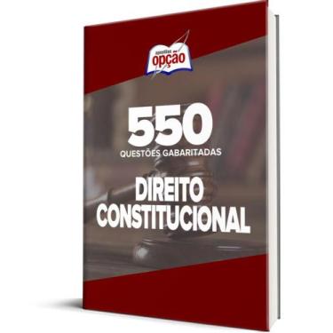 Imagem de Caderno Direito Constitucional - 500 Questões Gabaritadas - Apostilas 
