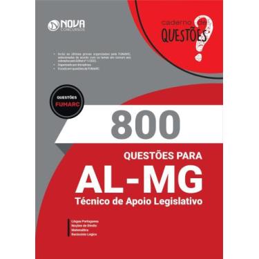 Imagem de Livro 800 Questões Gabaritadas AL-MG - Técnico de Apoio Legislativo