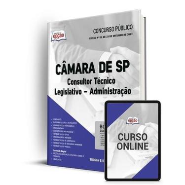 Imagem de Apostila Câmara de SP - Consultor Técnico Legislativo - Administração 
