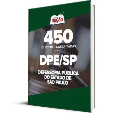 Imagem de Caderno DPE-SP - 450 Questões Gabaritadas - Apostilas Opção