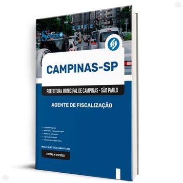 Imagem de Apostila de Campinas SP Agente de Fiscalização - Ed. Solução - EDITORA