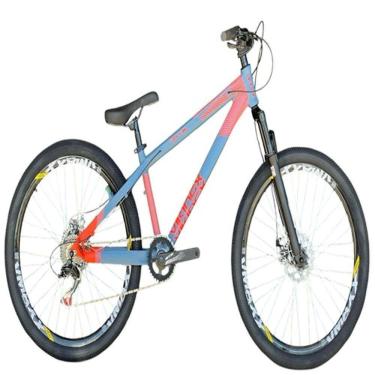 Imagem de Bicicleta Vikingx X-35 Azul Petróleo Wheeling Single Freio A Disco 1x7