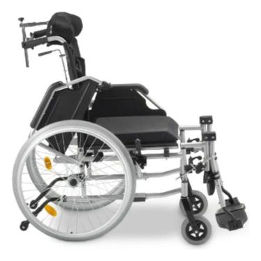 Imagem de Cadeira De Rodas Reclina Alumínio Dobrável D700 Dellamed T48