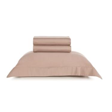 Imagem de Karsten Jogo de Cama Bossa Nude Soleiro 100% Algodão 3 peças 300 Fios