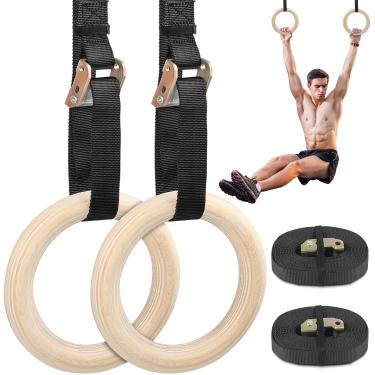 Imagem de Kerdele Argola de Suspensão, Argola Olimpicã de Suspensão, Argola de Ginástica Olímpicã, Argola de Ginástica Olímpicã, Argolas de Suspensão, Kit Argolas de Suspensão Olímpicãs