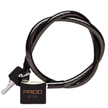 Imagem de Cadeado Para Bicicleta Lt-30 Pado - Preto