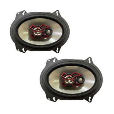 Imagem de Par Alto Falante Bravox B3x57/68 5x7 6X8 Polegadas 100wrms