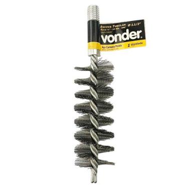 Imagem de Escova de Aço Tubular 1.1/2" para Cano  VONDER