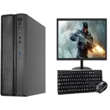 Imagem de Mini Desktop Intel Core I7 4770 16gb Ram Ssd 480gb+monitor 19"+teclado e mouse WIN 11 WIFI 5g GARANTIA 1 ANO