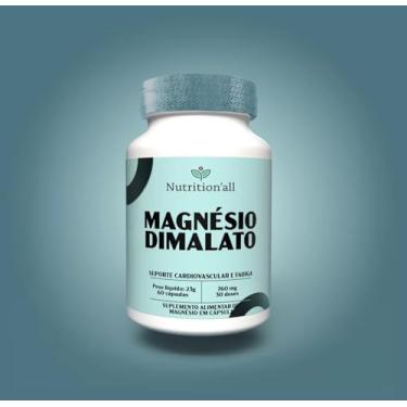 Imagem de NUTRITIONALL - MAGNESIO DIMALATO (60 CAPS)