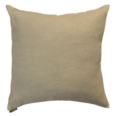 Imagem de Capas de Almofada 50x50cm Suede Luxo Premium Ziper Invisivel Resistent