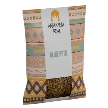 Imagem de Alho Frito Granulado - 40g - Armazém Real - Uso Culinário