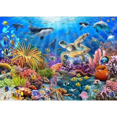 Imagem de Puzzle JOYZEXY Underwater World 500 peças para adultos