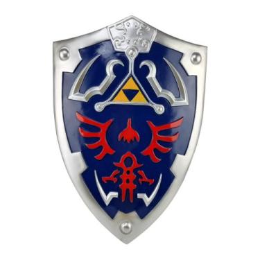 Imagem de Escudo Zelda Link Tamanho Real Exclusivo Cosplay - Tenda Medieval