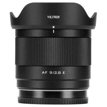 Imagem de VILTROX Lente de foco automático 9 mm f2.8 Air E APS-C para câmeras E-Mount, lente de câmera grande angular para Sony a6600 a6700 ZV-E10 FX30 FX3 A7C A7RII A7SIII A7II A7III A7RIII A7IV A7RIV A7RV A9
