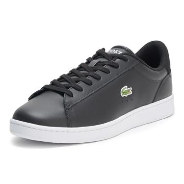 Imagem de Lacoste Tênis masculino Carnaby Set, Preto e branco, 45