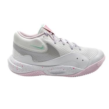 Imagem de Nike Tênis de vôlei Hyperquick SE (HF3240-100, branco/violeta névoa/espuma de menta/espuma rosa), Espuma branca/violeta/espuma de menta/rosa, 45