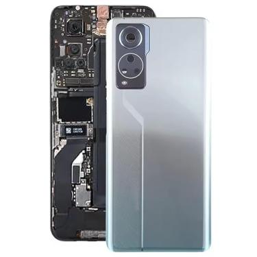 Imagem de Capa traseira para celular ZTE Axon 30 5G A2322 capa traseira de substituição com lente de câmera (verde)