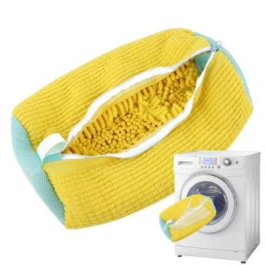 Imagem de Saco para lavar sapatos, tênis e tecidos delicados na máquina de lavar