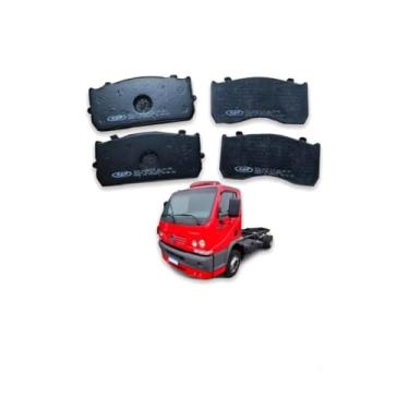 Imagem de Kit Pastilha de Freio MB Accelo 1017 1023 915 2003 + Car80 Anti Chio 300ml