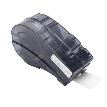 Imagem de Fockety Fita de Etiqueta, Etiquetas de Cabo 19 Mm de Largura 16 Pés de Comprimento Tecido de Nylon Resistente Ao Calor à Prova D'água, Com Suporte Alargado para Impressoras de Etiquetas