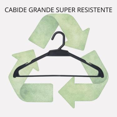 Imagem de Cabide Grande Reforçado Organizador de roupas Polipropileno Para Saias