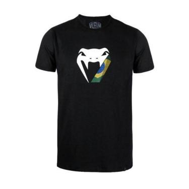 Imagem de Camiseta Venum Brazilian Flag Revolution Dark-Masculino