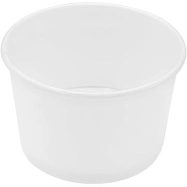 Imagem de ASTRA SIGNATURE Recipientes/copos/amostras de alimentos de papel frio ou quente - Ideal para sorvete, gelato, iogurte e lanches - branco, à prova de vazamento - 50 unidades (113 g)