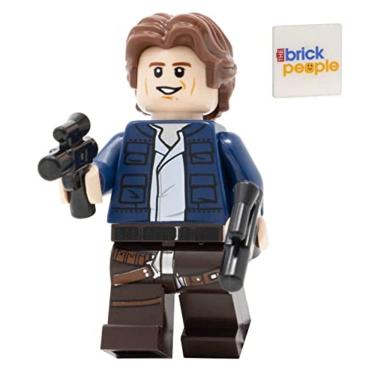 Imagem de LEGO Star Wars: Han Solo Minifigure com cabelo ondulado e Twi