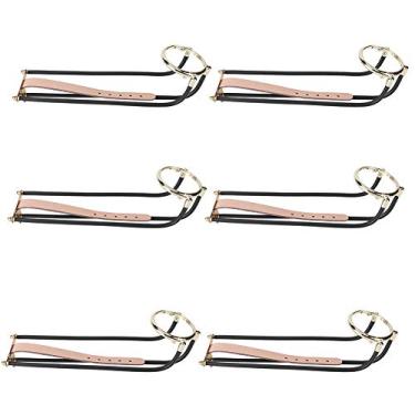 Imagem de KIMISS de Trilhos de Bolso para Piscina de Mesa de Bilhar de 6 Unidades – Trilho de Sinuca de Bronze de Latão para Organização Aprimorada de Bolas e Fácil Acesso