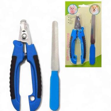 Imagem de Alicate de Unha Pet com Lixa para Cães e Gatos - Genérico