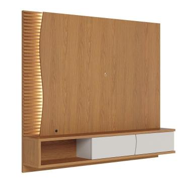 Imagem de Home Suspenso Egeu 2 Portas Basculantes - Ssx Multicoisas Cor Freijo/off White Matte