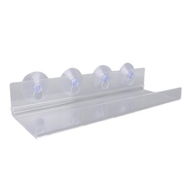 Imagem de Fabater 2 Pçs Janela Planta Prateleiras Flutuantes Versátil Suporte de Planta Acrílico para Vaso de Flores Suculentas, Solução de Armazenamento Multifuncional