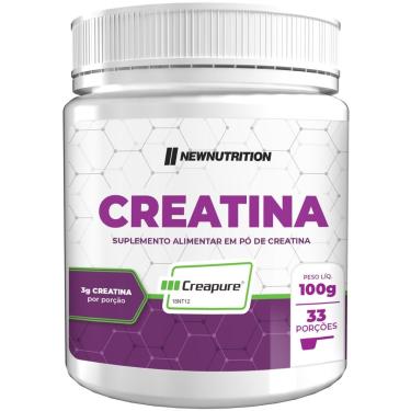 Imagem de Suplemento Creatina Creapure em Pó 100g Natural NewNutrition-Unissex