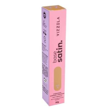 Imagem de Vizzela Base Líquida Satin 06 - Vizzela Cosméticos
