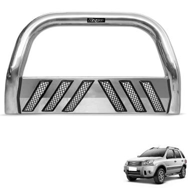 Imagem de Parachoque de Impulsão Ecosport 2003 a 2012 Preto Com Grade Esportiva