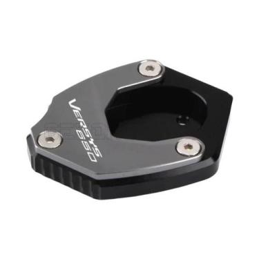 Imagem de Suporte Lateral CNC Versys 650 Com Extensão De Base Em ABS Para Motoci
