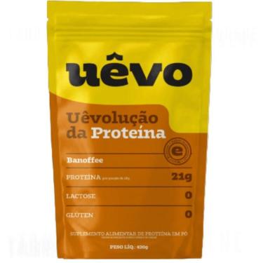 Imagem de Albumina Proteina Ovo Banoffe 420g - Uevo-Unissex