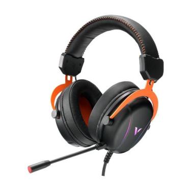 Imagem de Headset Gamer Rapoo VH350S, RGB, Microfone com Cancelamento de Ruído, 