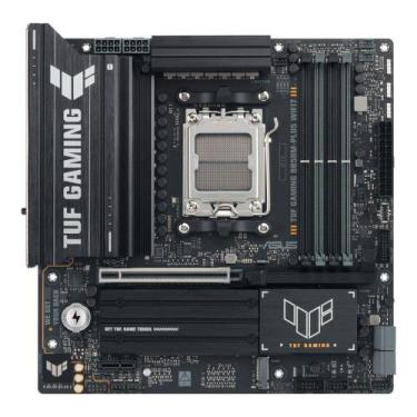 Imagem de Placa Mãe ASUS TUF GAMING B850M-PLUS WIFI7, AMD AM5 , mATX, DDR5, Wi-f