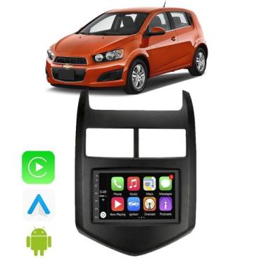 Imagem de Kit Multimidia Carplay/Android-Auto Chevrolet Sonic 2011 2012 2013 201