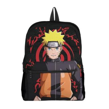 Imagem de Mochila com Bolso Infantil Avulsa Naruto Menina e Menino  - Thuco, Mb0