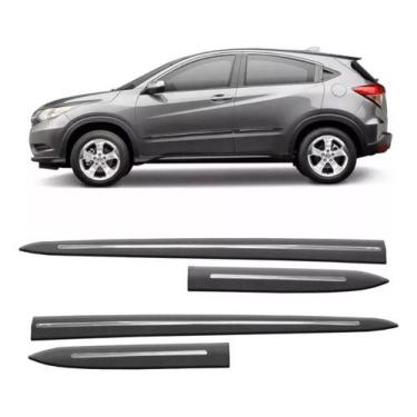 Imagem de Jogo Friso Original Lateral Hrv Cinza Iridium 2017 A 2022 - Honda