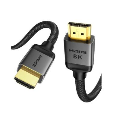 Imagem de Cabo HDMI Silkland Long 10K 8K HDMI 2.1 10m