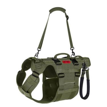 Imagem de Arnês de elevação para cães ONETIGRIS Invictus Mobility Vest Green M