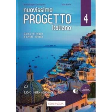 Imagem de Nuovissimo progetto italiano 4 (c2) - libro dello studente + cd audio 