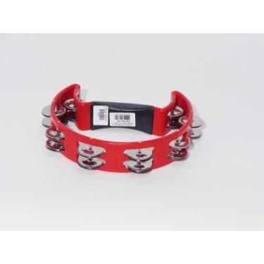 Imagem de Pandeiro Meia Lua Liverpool PML 001, Vermelho