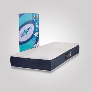 Imagem de Colchão Netsono Solteiro na Caixa Vitagel Max Anatomic Double Face Pocket 88x188x25cm